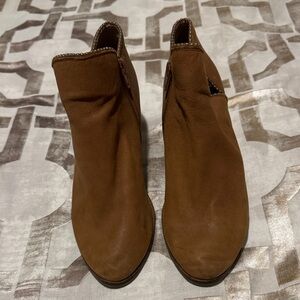 Lucky Brand Tan Ankle Booties